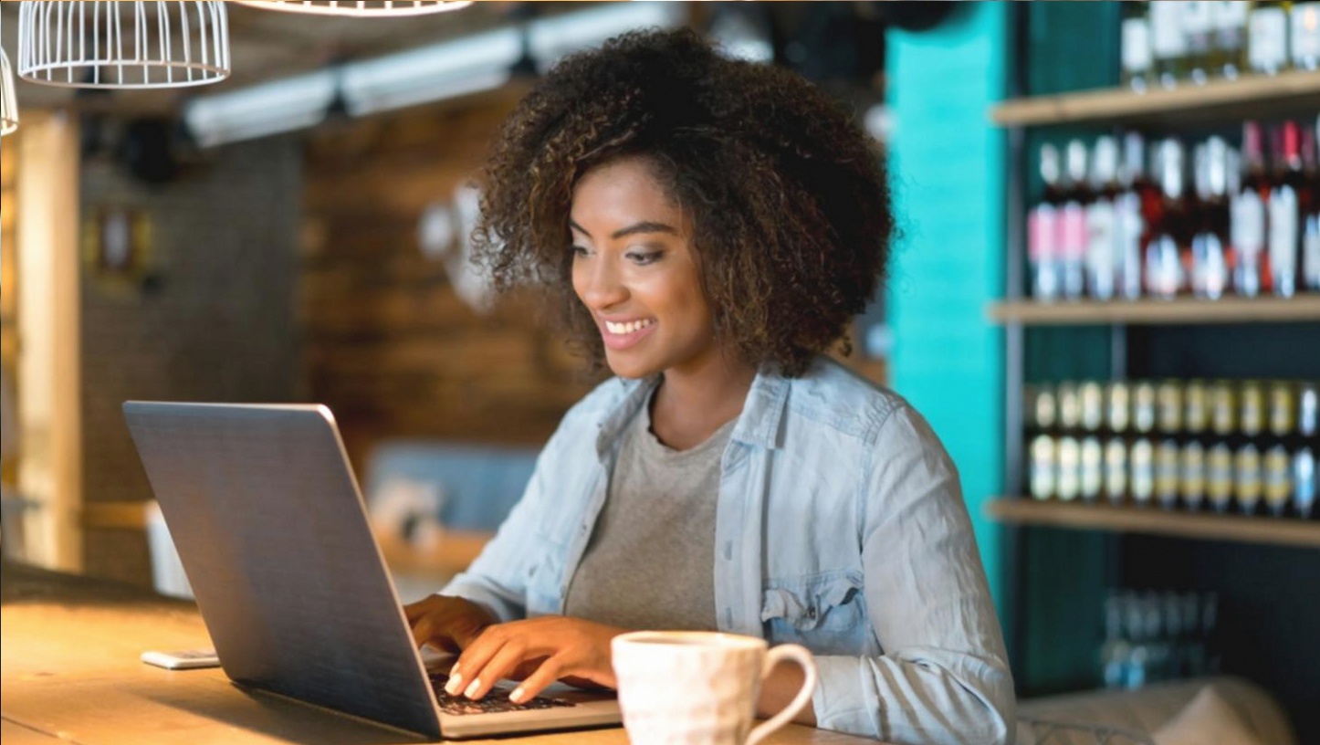 Mentor and learner in a focused online session